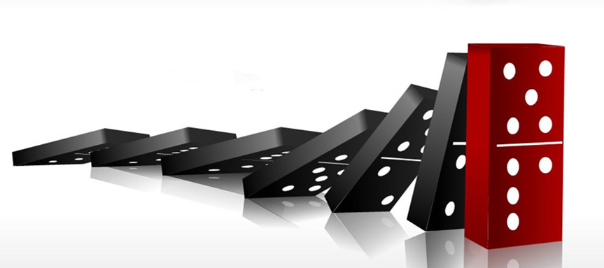 【多米诺骨牌】积极向上的精神